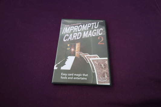 【中古：状態A】IMPROMPTU CARD MAGIC by Aldo Colombini 2