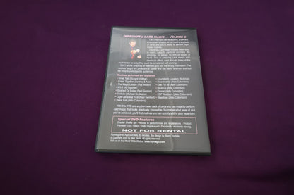 【中古：状態A】IMPROMPTU CARD MAGIC by Aldo Colombini 2