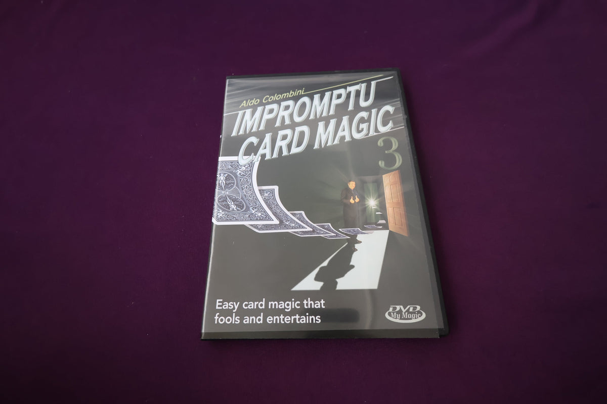 【中古：状態A】IMPROMPTU CARD MAGIC by Aldo Colombini 3
