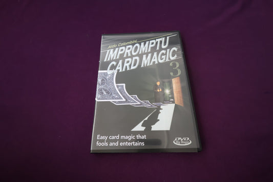 【中古：状態A】IMPROMPTU CARD MAGIC by Aldo Colombini 3
