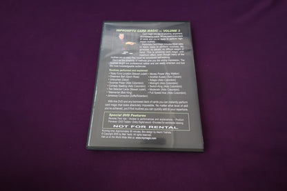 【中古：状態A】IMPROMPTU CARD MAGIC by Aldo Colombini 3