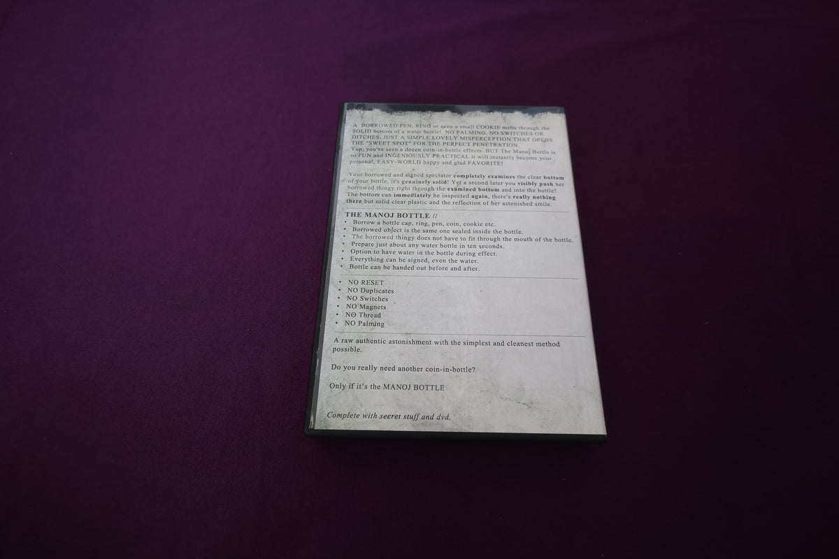 【中古：状態A】THE MANOJ-BOTTLE