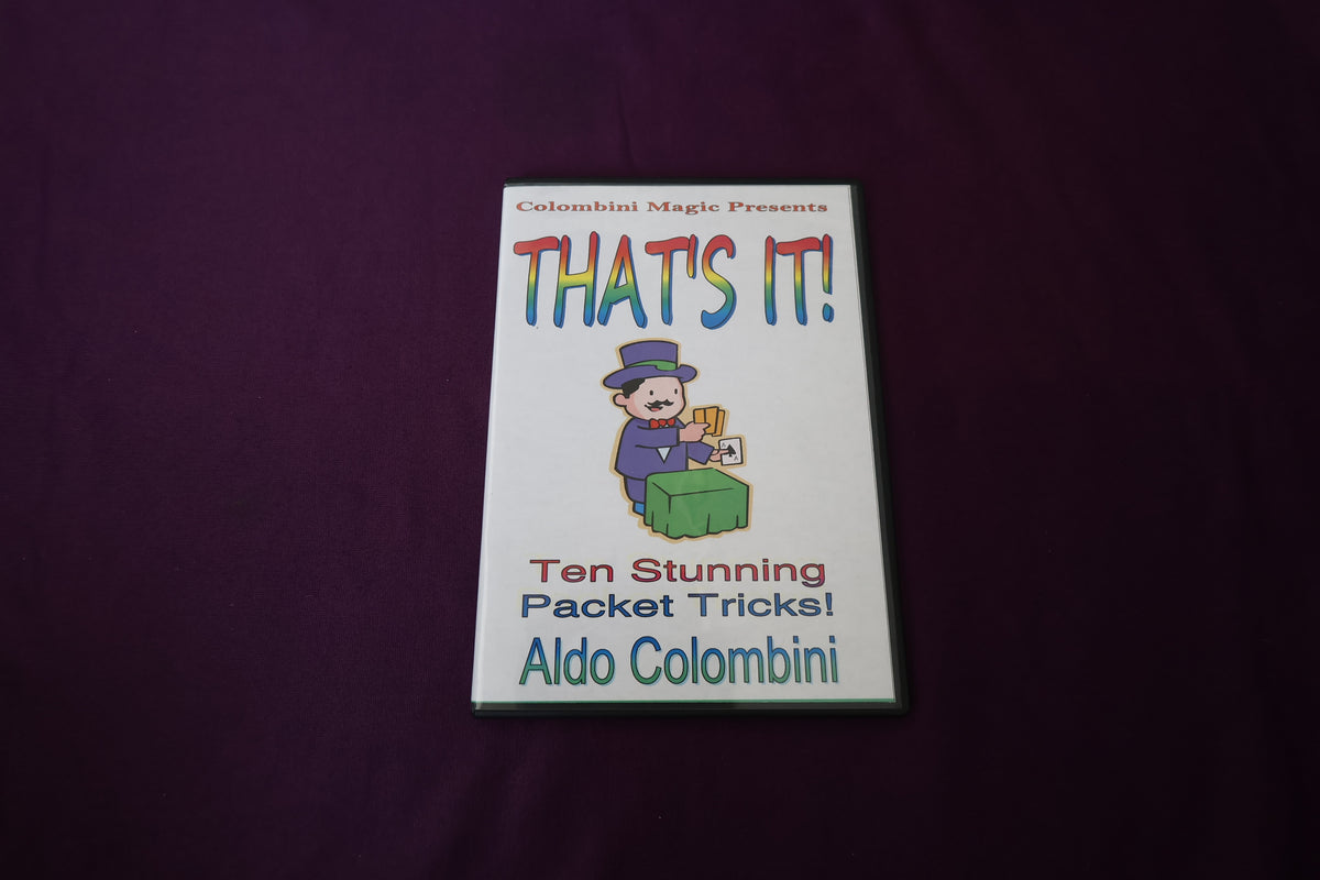 【中古：状態A】THAT'S IT ! by ALDO COLOMBINI