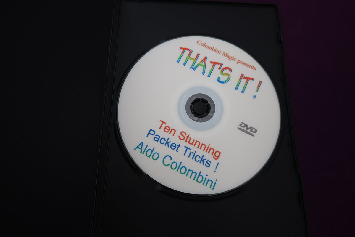 【中古：状態A】THAT'S IT ! by ALDO COLOMBINI