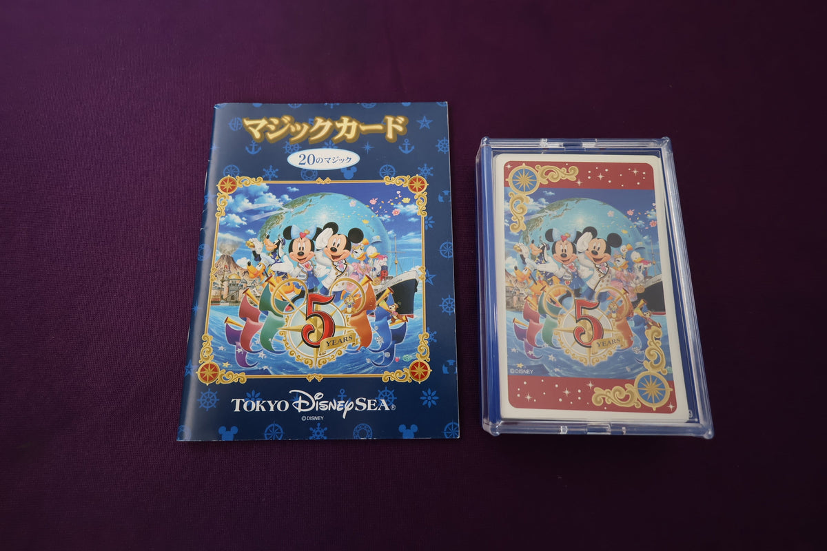【中古：状態A】ディズニーシー　5周年マジックトランプ