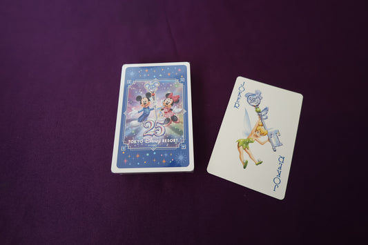 【中古：状態A】ディズニー　25周年マジックトランプ