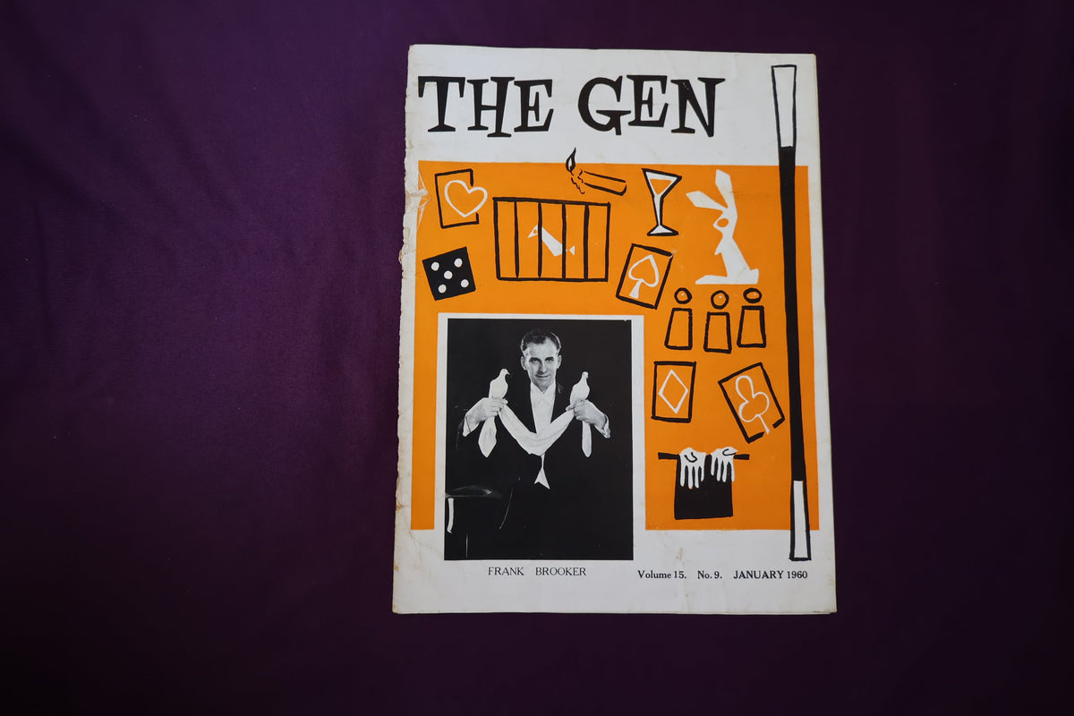 【中古：状態D】THE GEN Volimu15 No.9 JANUARY1960