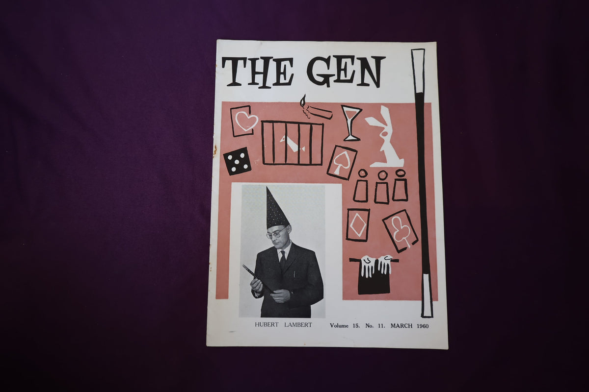 【中古：状態D】THE GEN Volimu15 No.11 JANUARY1960