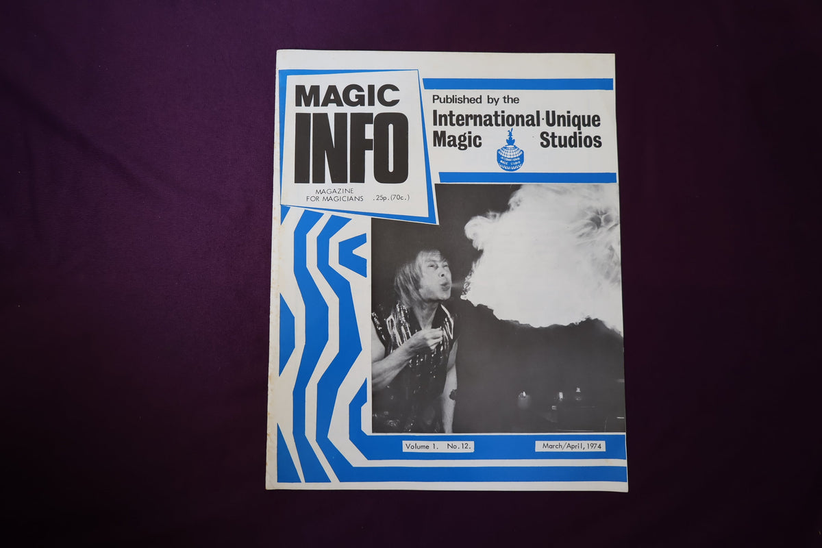 【中古：状態D】MAGIC INFO Volime,1 Number,12