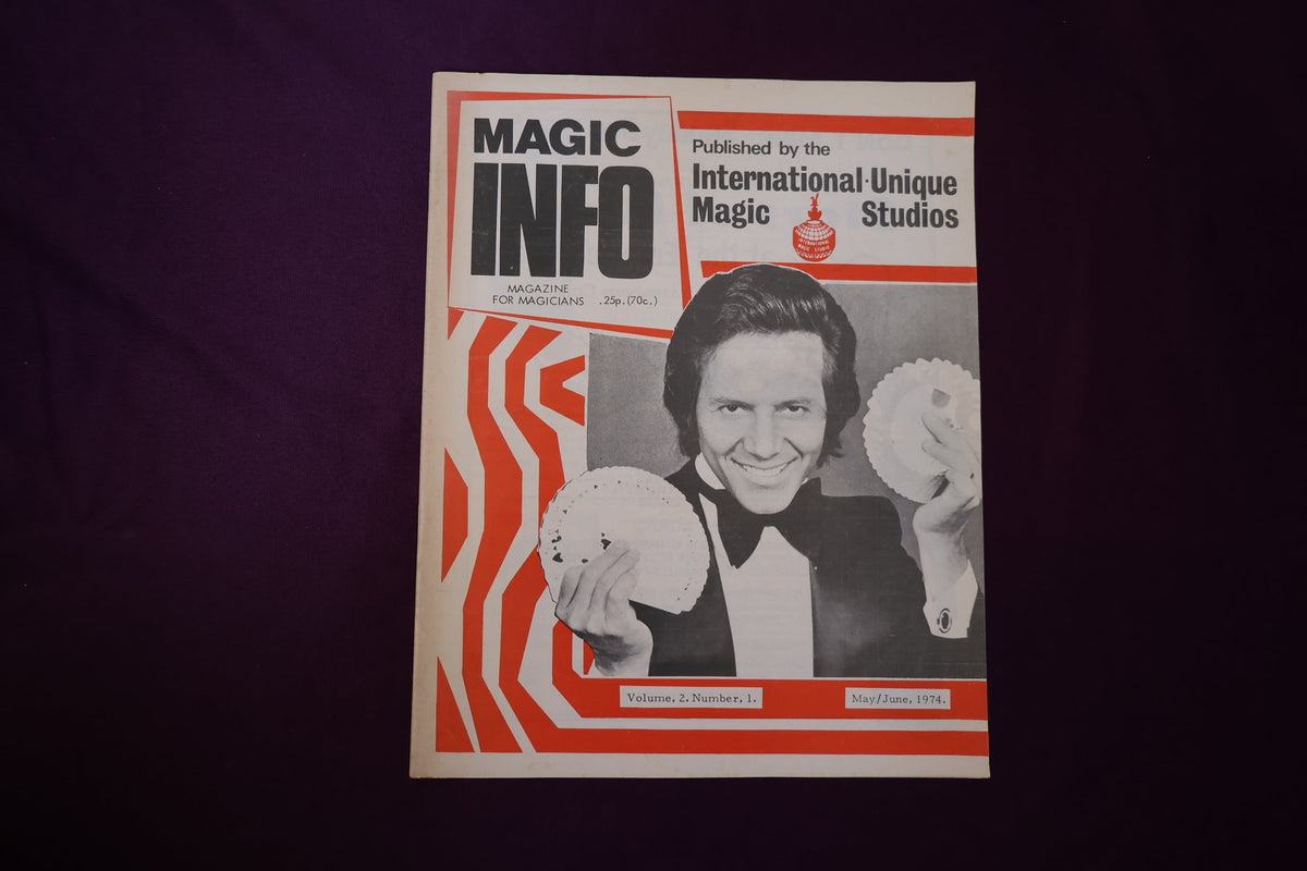 【中古：状態D】MAGIC INFO Volime,2 Number,1
