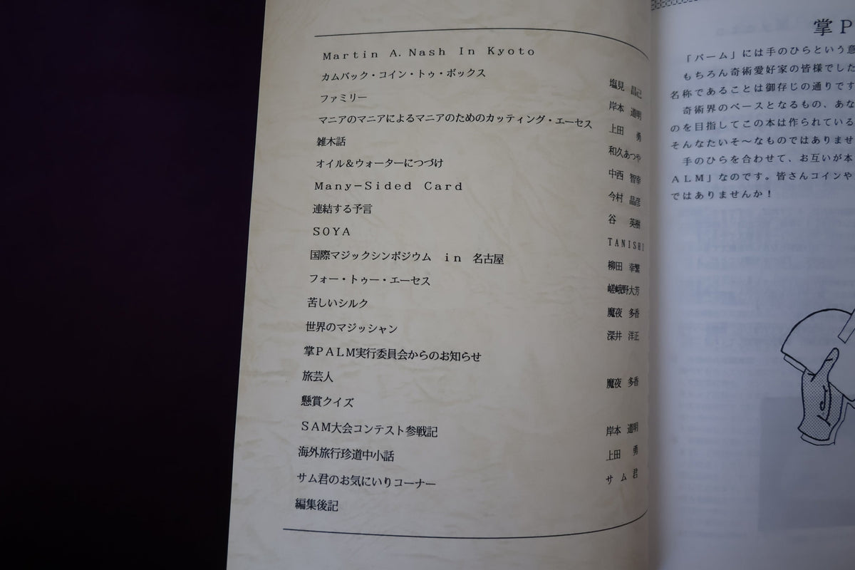 【中古：状態B】掌Palm　No11