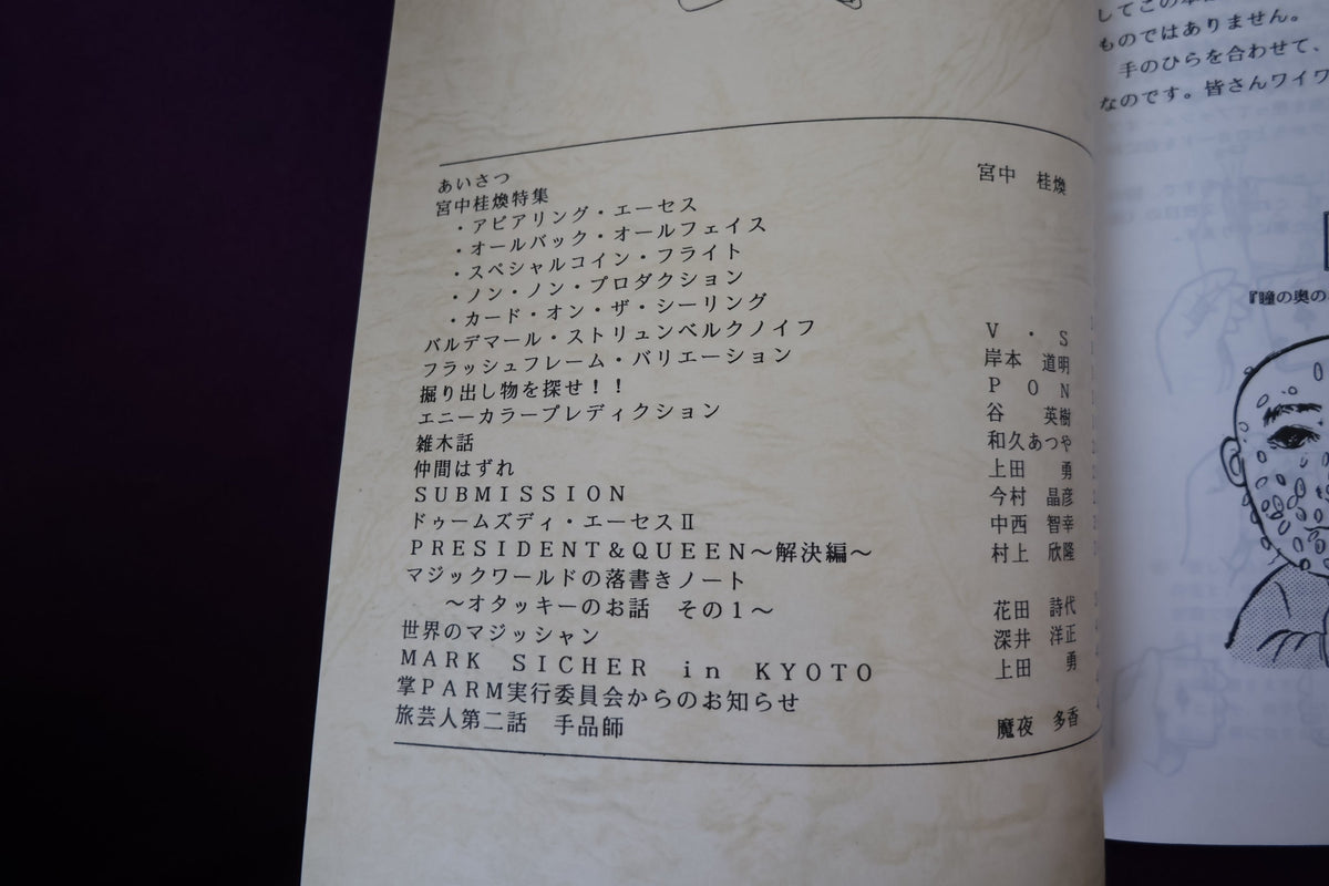 【中古：状態B】掌Palm　No13