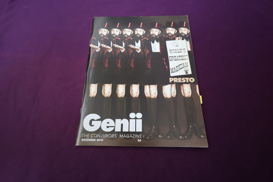 【中古：状態A】Genii　DECEMBER 2010