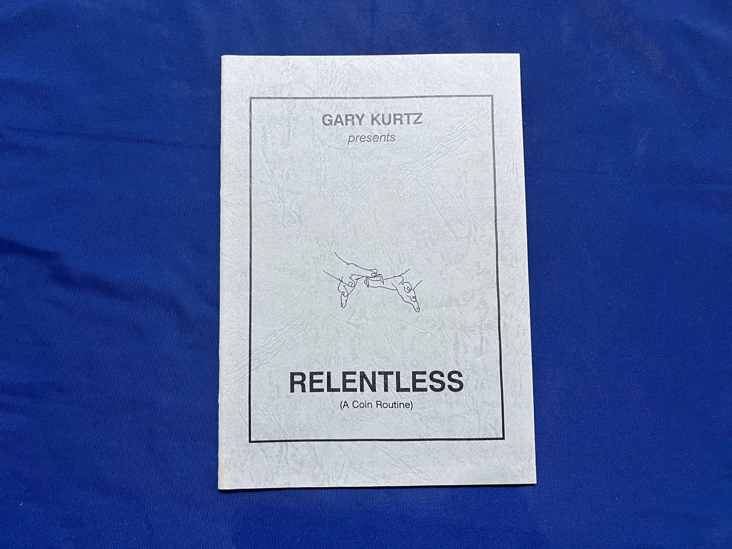 【中古：状態B】RELENTLESS A Coin Routine