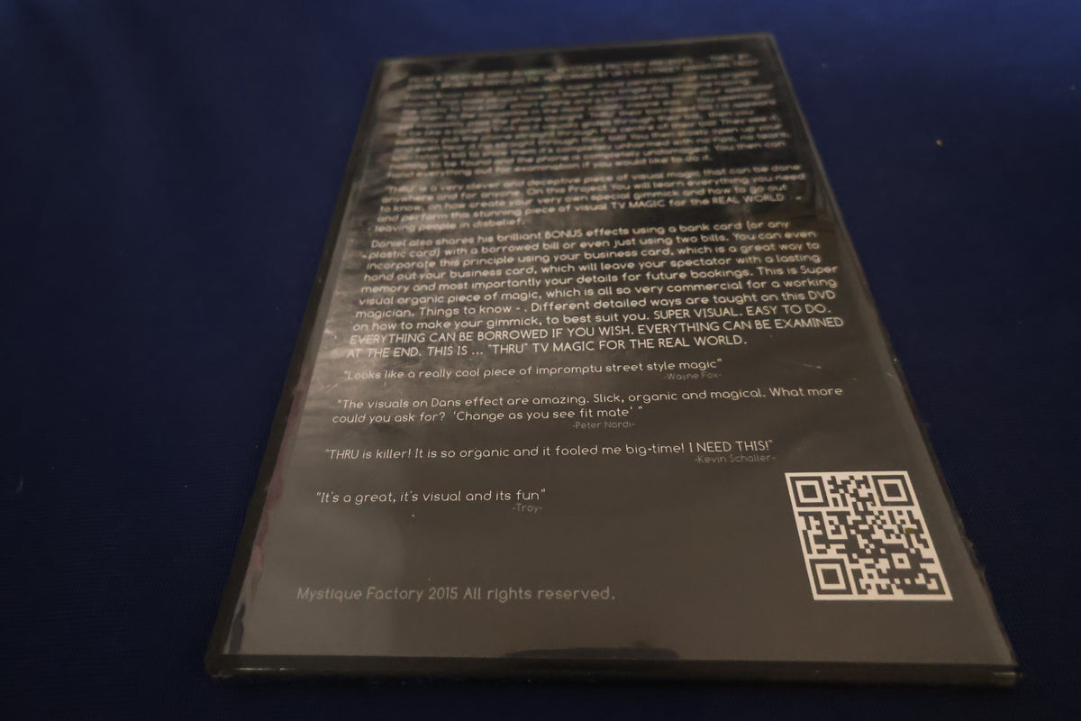 【中古：状態C】Thru by Daniel Bryan and Mystique Factory
