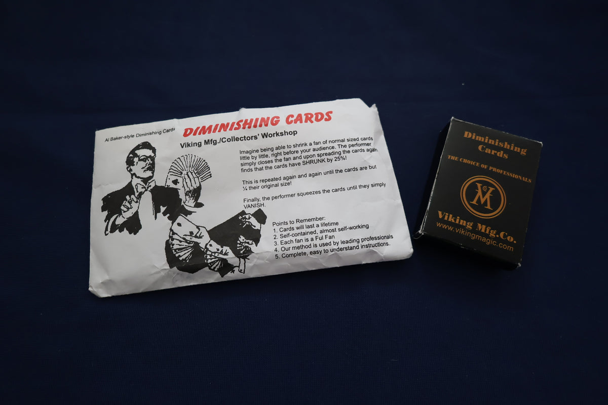 【中古：状態A】DIMINISHING CARDS