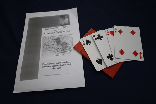 【中古：状態A】Printing's Gambler（日本語解説付き）