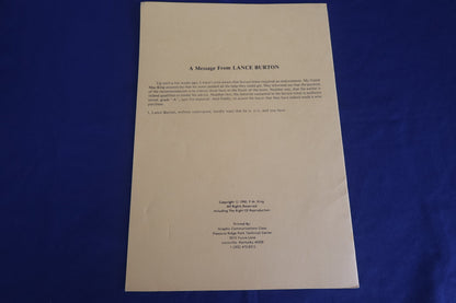 【中古：状態A】マックキングのレクチャーノート