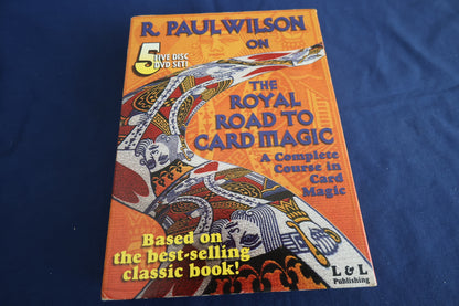 【中古：状態A】R.PAUL WILSON ON THE ROYAL ROAD TO CARD MAGIC