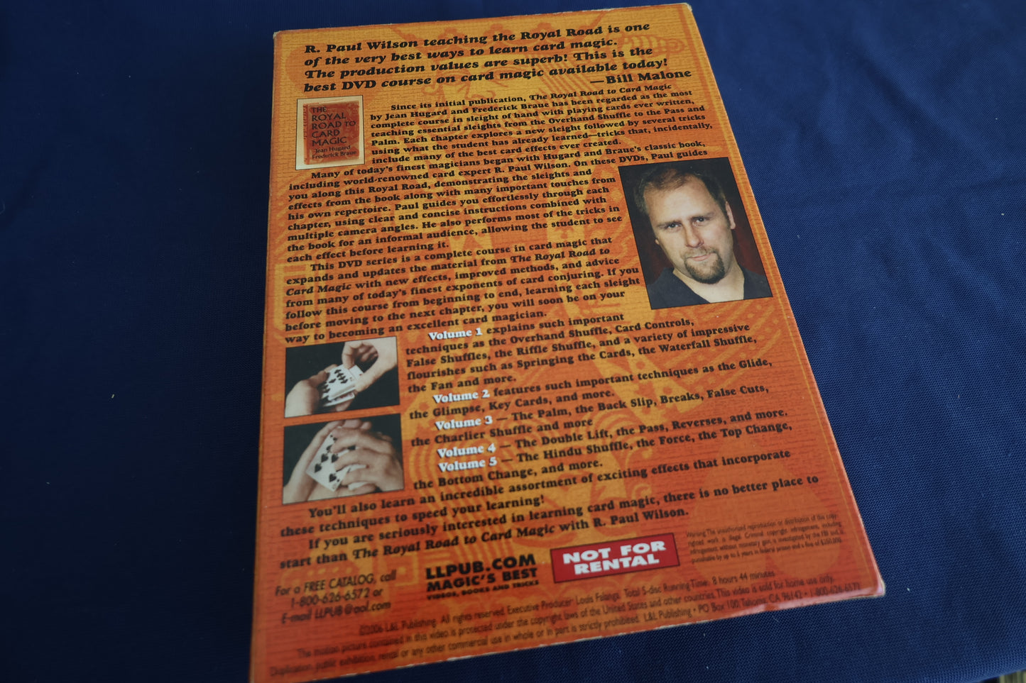 【中古：状態A】R.PAUL WILSON ON THE ROYAL ROAD TO CARD MAGIC