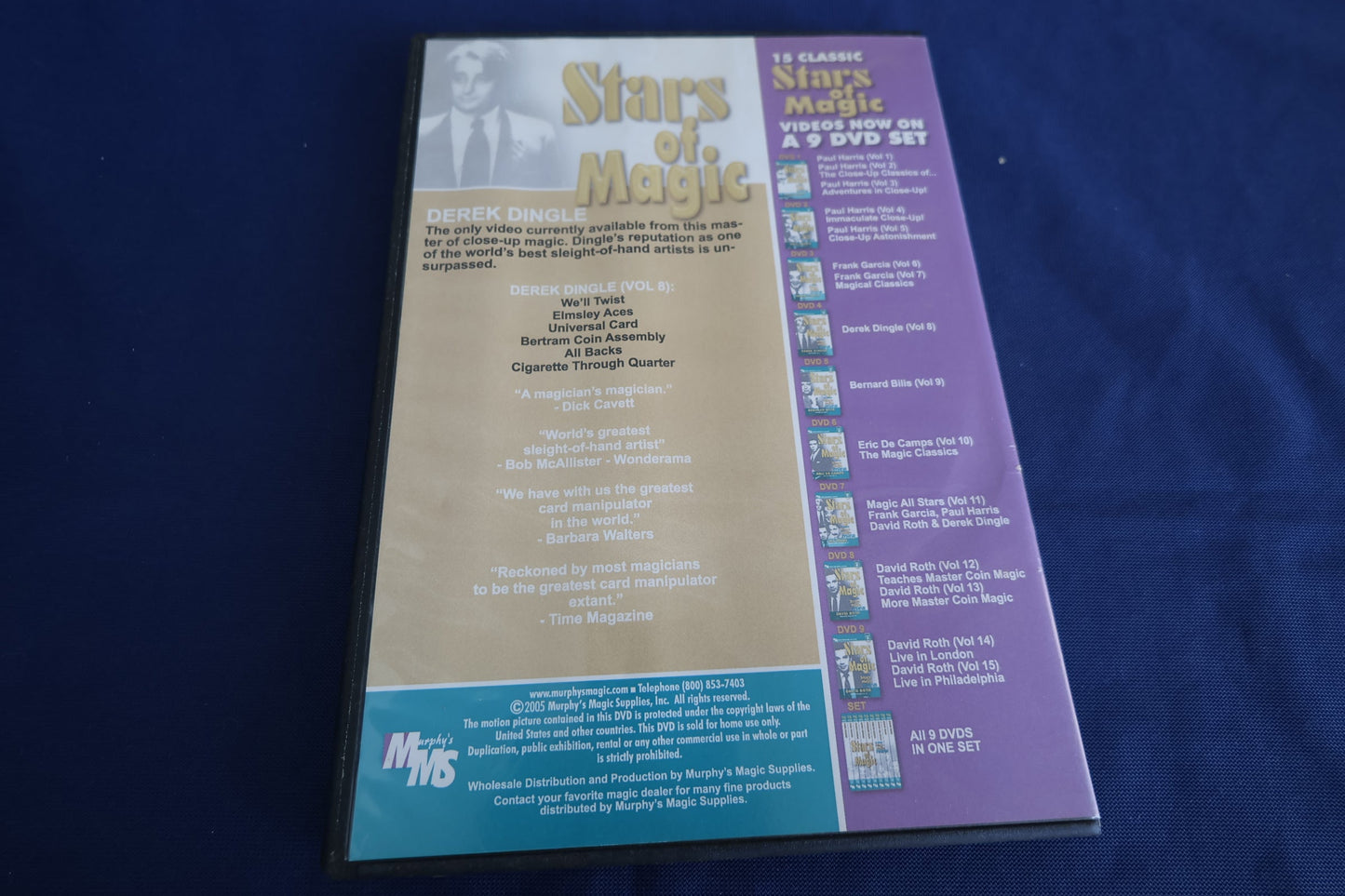 【中古：状態B】Stars of magic DVD4 Derek Dingle