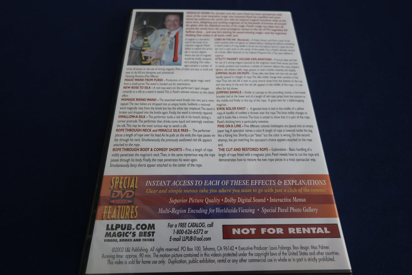 【中古：状態A】The Creative magic of Pavel vol.1