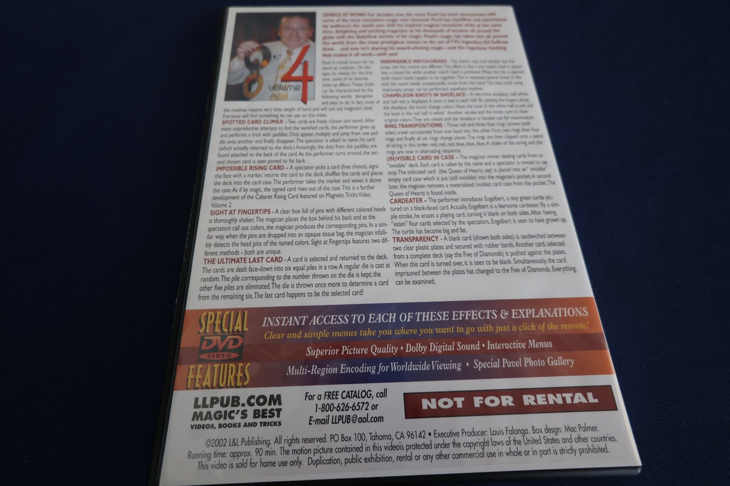 【中古：状態A】The Creative magic of Pavel vol.4