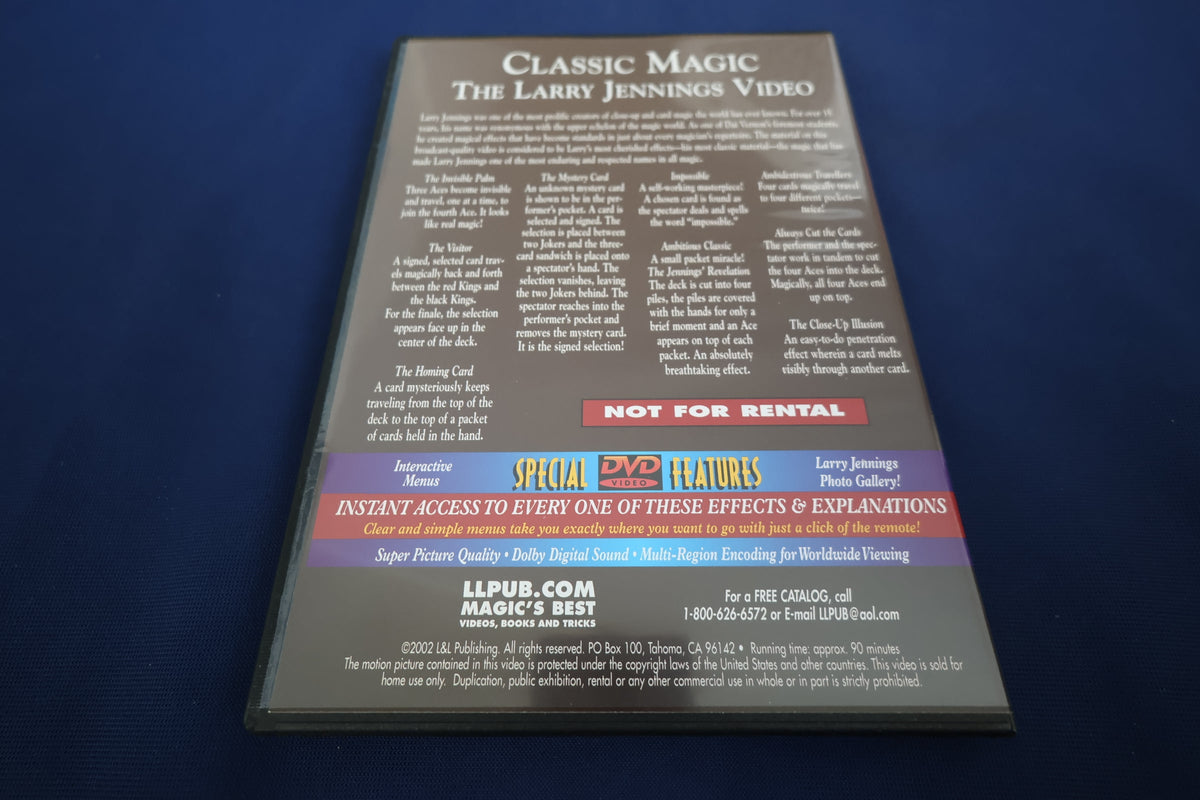【中古：状態A】Larry Jennings Classic Magic