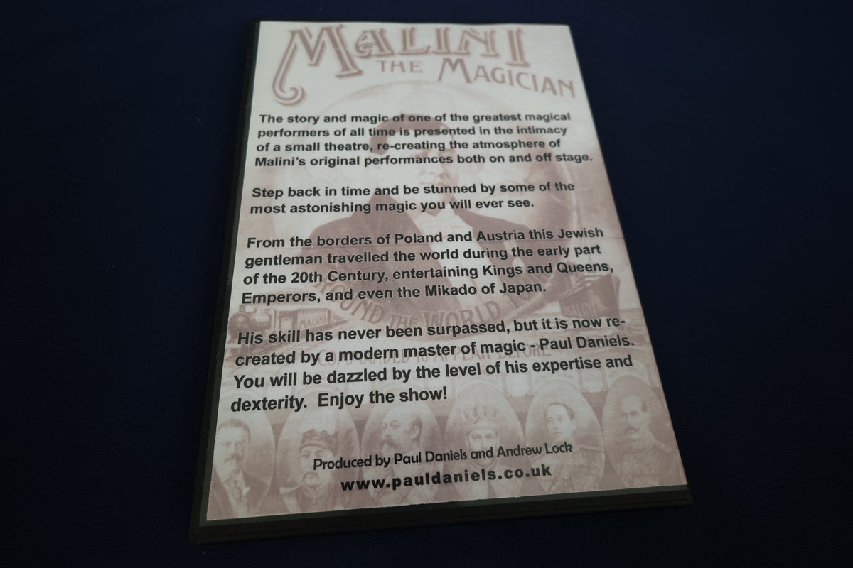 【中古：状態A】Paul Daniels・The Magic of Max Malini DVD