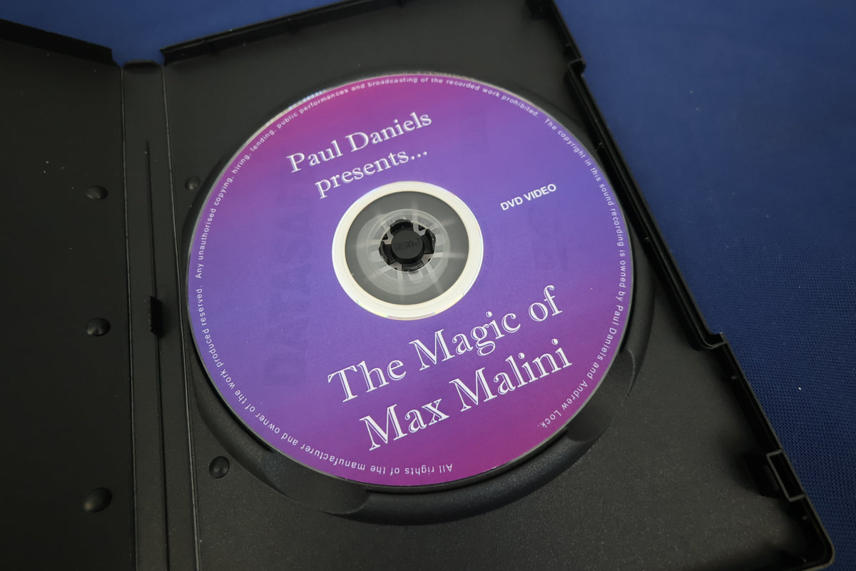 【中古：状態A】Paul Daniels・The Magic of Max Malini DVD