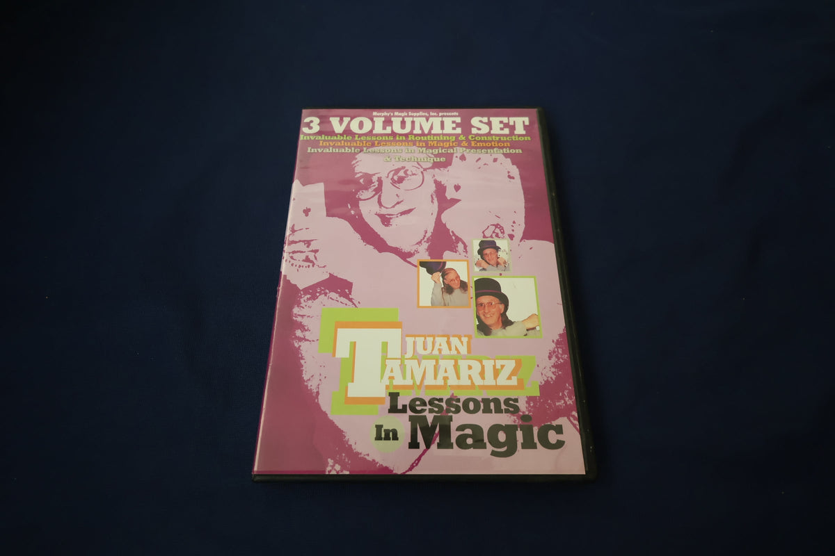 【中古：状態B】Lessons in Magic 1~3 set by Juan Tamariz