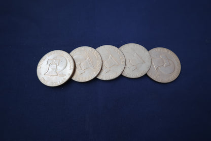 【中古：状態C】アイゼンハワー コイン（５枚）