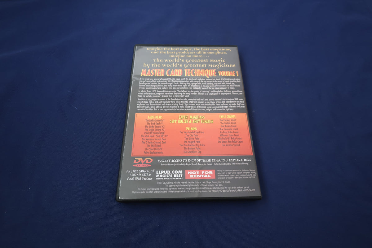 【中古：状態A】World Greatest-Master card technique