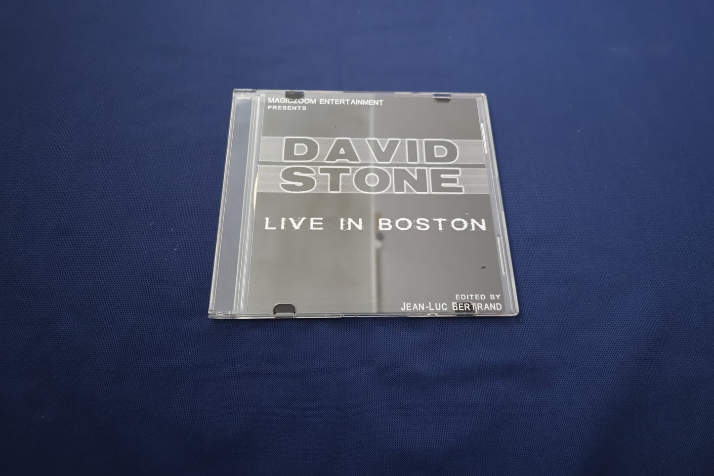 【中古：状態A】live in boston david stone