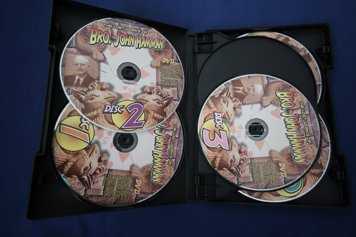 【中古：状態A】Lost Works of Bro. John Hamman DVDs