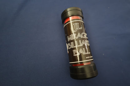 【中古：状態A】Mirage Billiard Balls（赤）1.7インチ