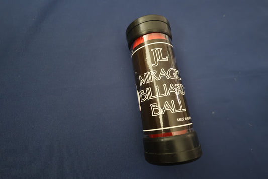 【中古：状態A】Mirage Billiard Balls（赤）1.7インチ