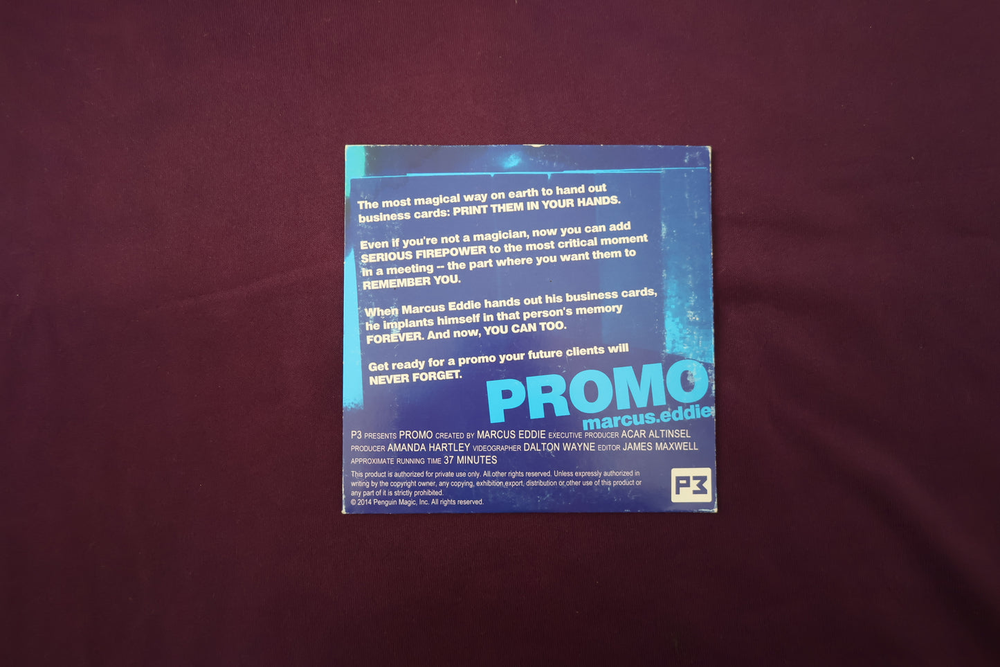【中古：状態A】PROMO