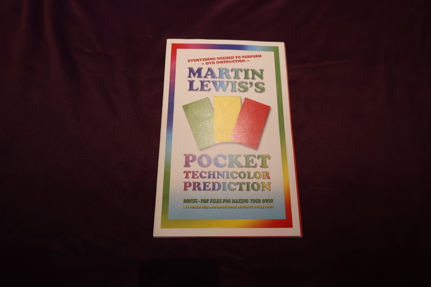【中古：状態A】POCKET TECHNICOLOR PREDICTION by MARTIN REWIS