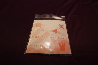 【中古：状態A】PON PON 折り紙（赤い鶴）
