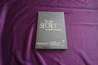【中古：状態A】TOP SECRET CARD MAGIC by ELEVEN EFFECTS