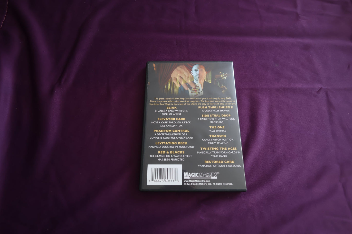 【中古：状態A】TOP SECRET CARD MAGIC by ELEVEN EFFECTS