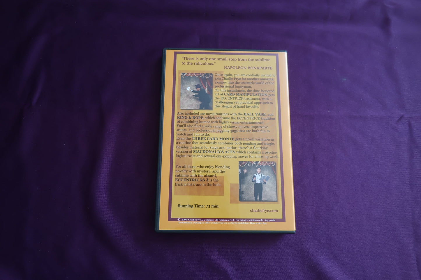 【中古：状態A】ECCENTRICKS 3 BY CHARLIE FRYE