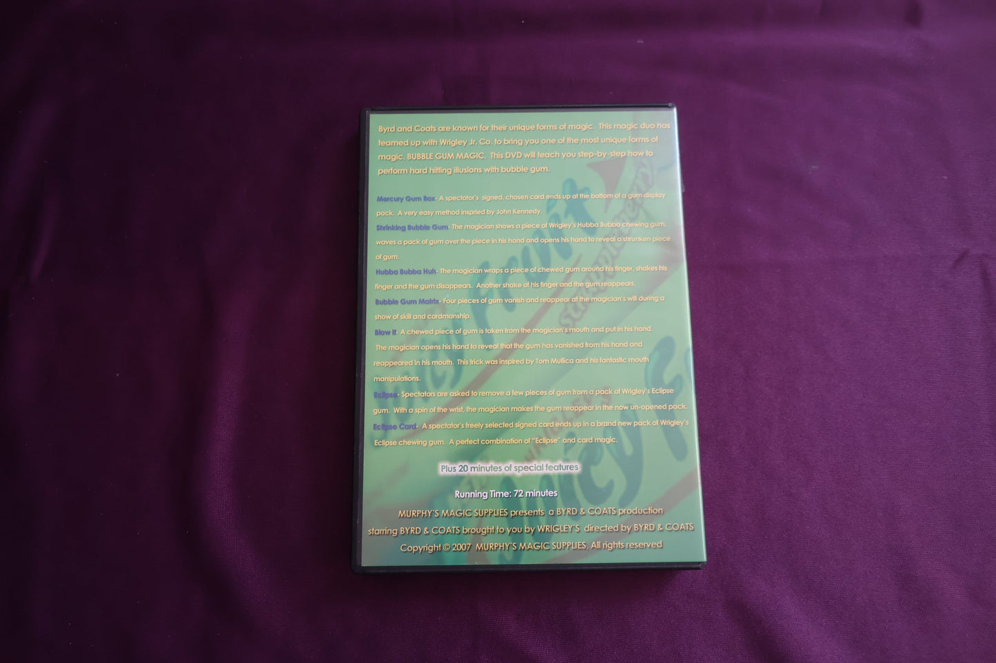 【中古：状態A】BUBBLE GUM MAGIC by BYRD & COATS #2