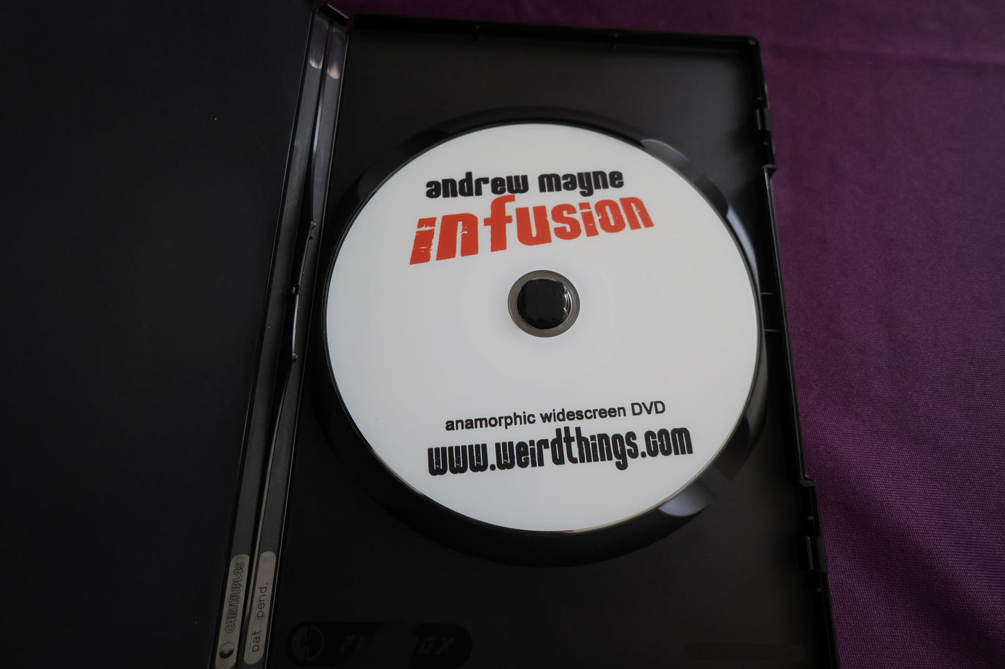 【中古：状態A】infusion by andrew mayne