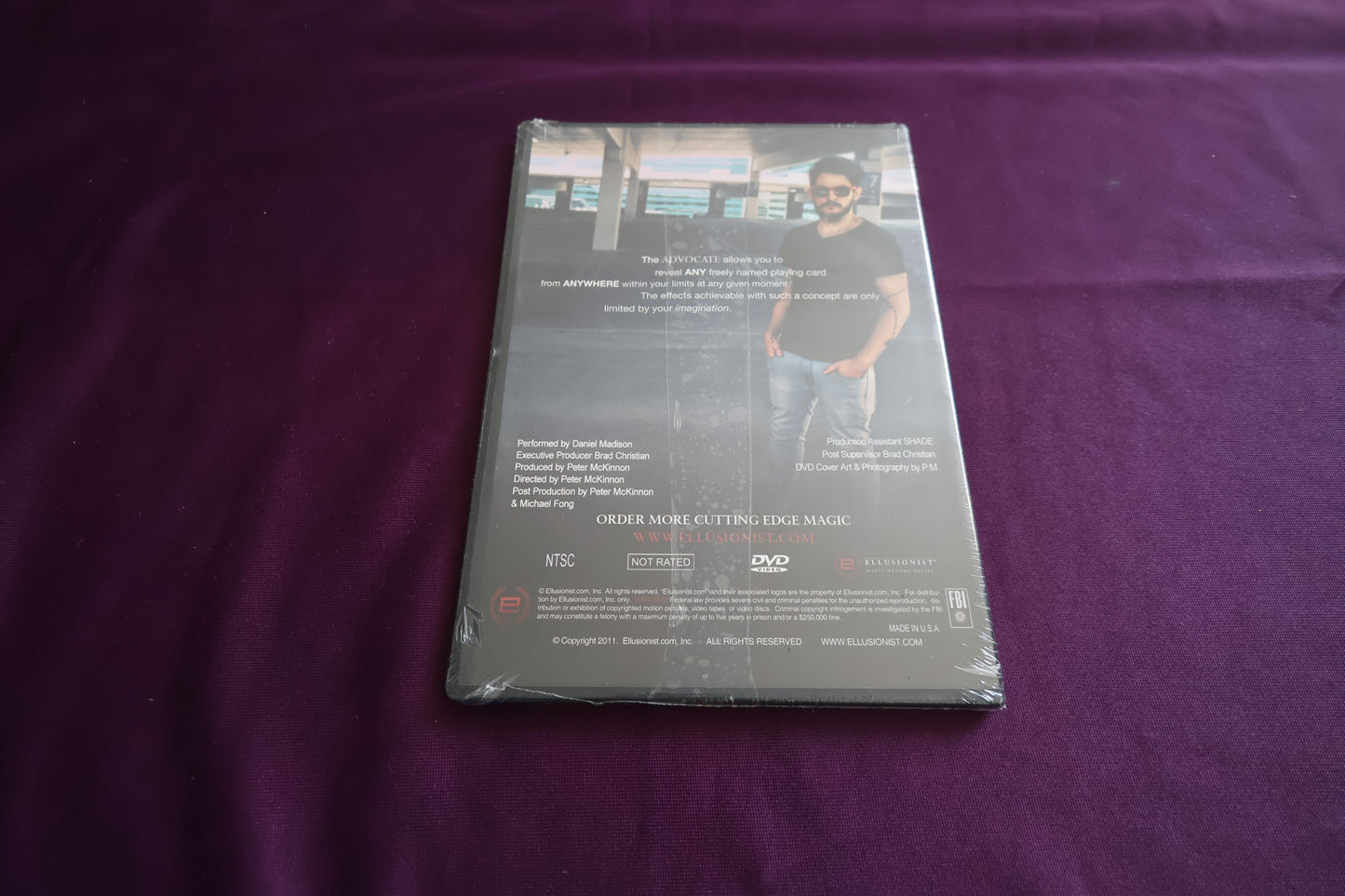 【中古：状態S】THE ADVOCATE by DANIEL MADISON