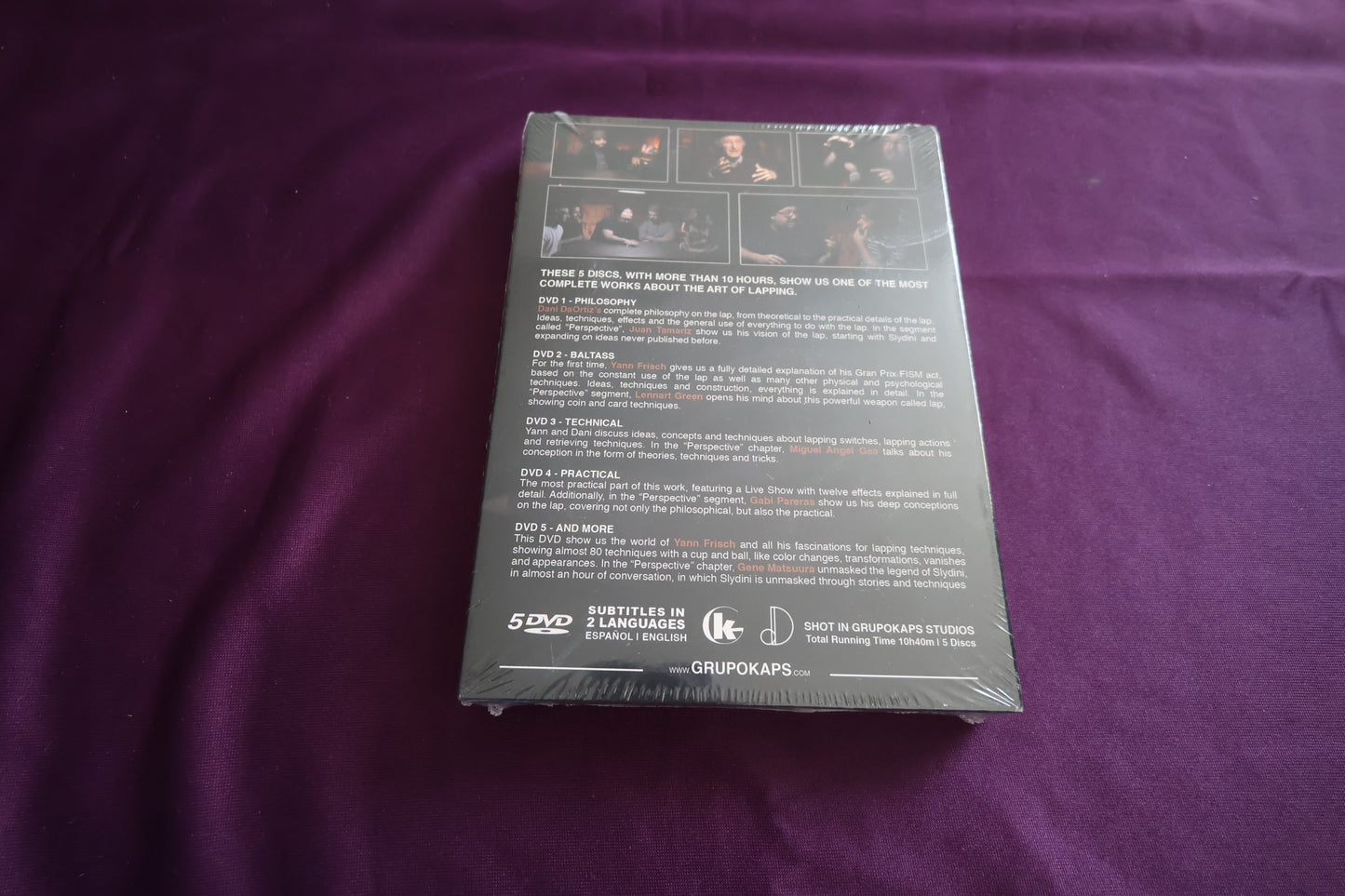 【中古：状態S】LAP by dani daortiz Yann Frisch and Juan Tamariz