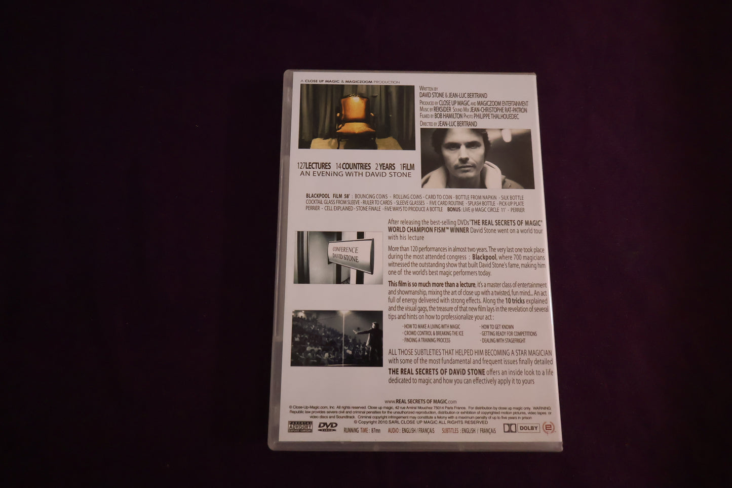 【中古：状態A】THE REAL SECRETS OF DAVID DTONE