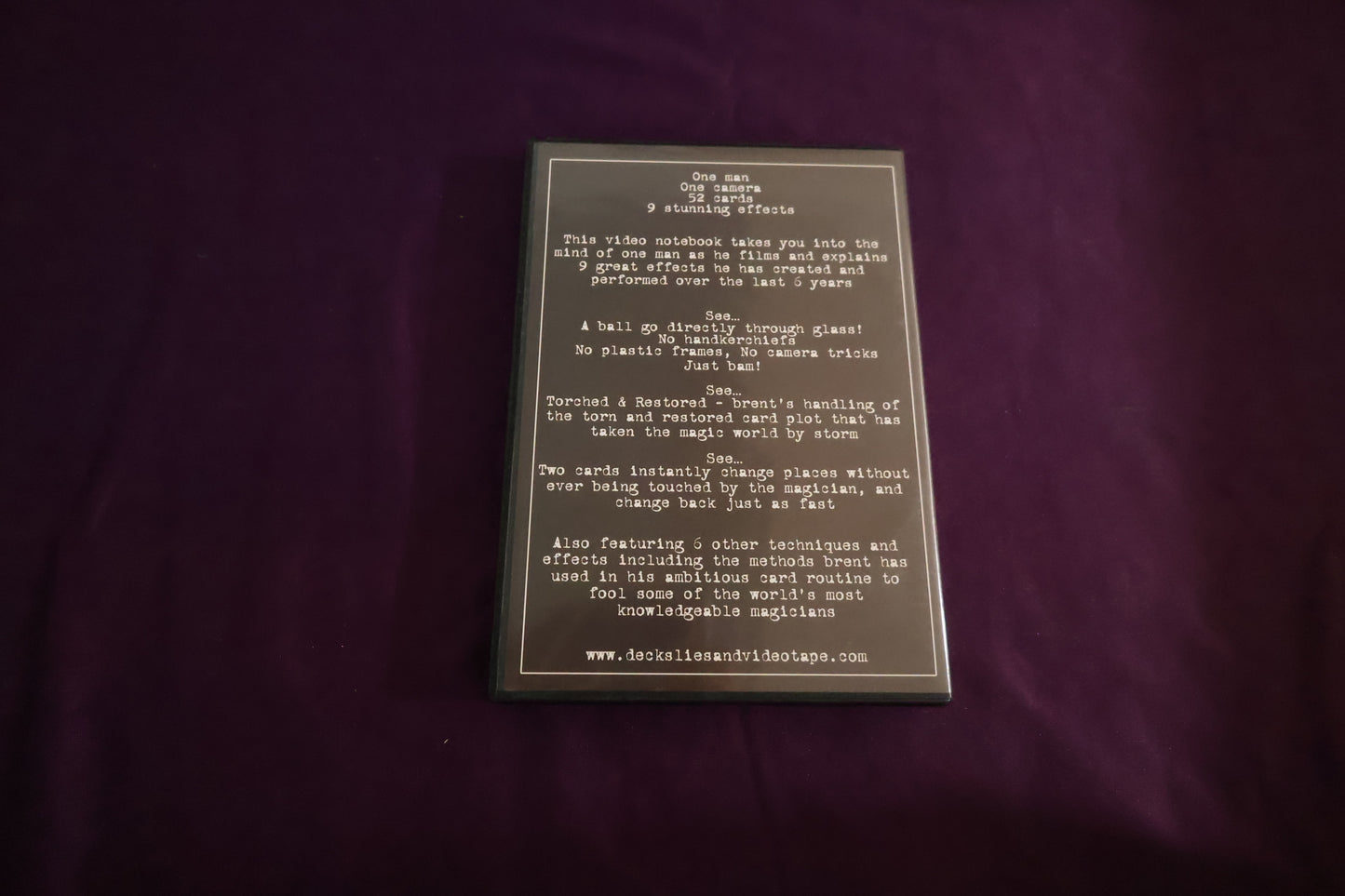 【中古：状態A】decks, lies, and videotape