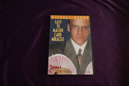 【中古：状態A】EASY TO MASTER CARD MIRACLES by MICHAEL AMMAR VOL6